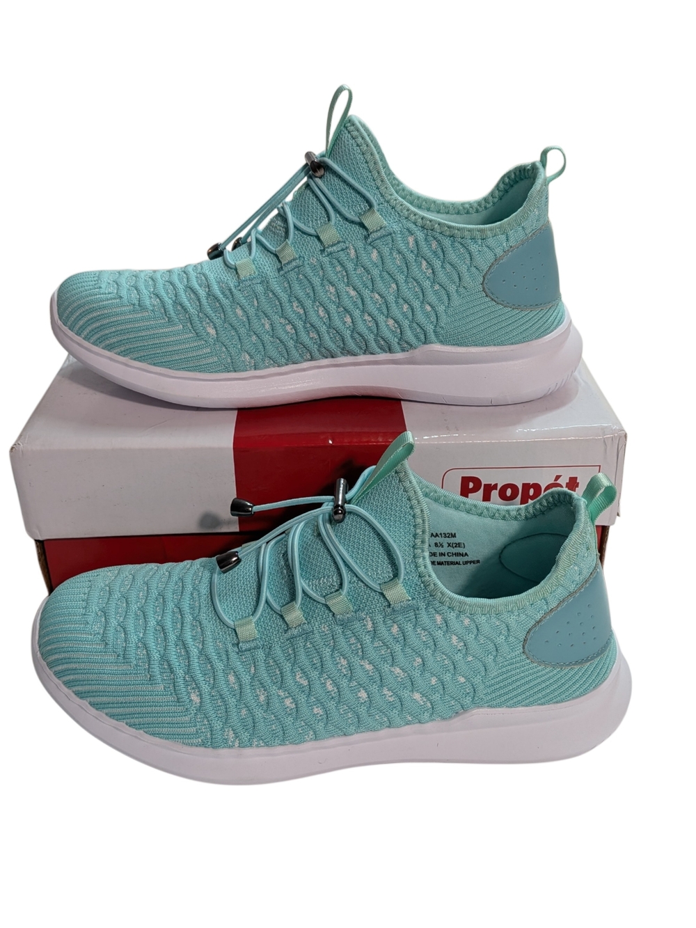 Propet TravelBound WAA132M Icy Mint Womens 8.5 X-Wide 2E Walking Shoes